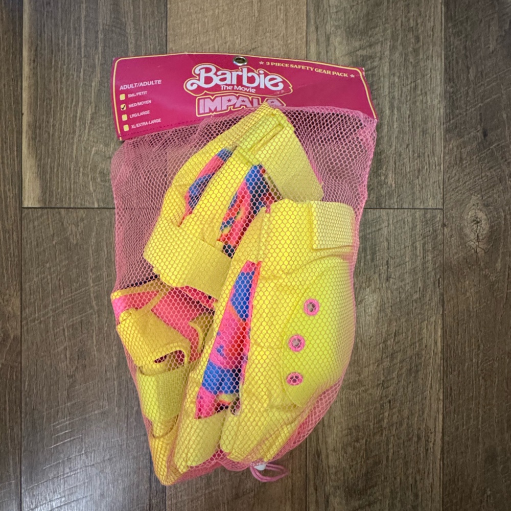 Barbie The Movie Impala 3 Piece Safety Gear Pack! NEW NEVER OPENED!